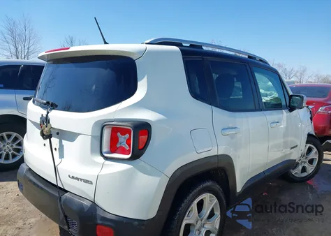 2016 Jeep Renegade Limited from USA, damaged, VIN ZACCJADT5GPE29952
